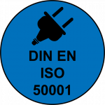 Logo ISO 50001 Mugler Masterpack GmbH